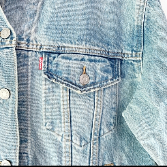 *SOLD*Levi's trucker Jean jacket Size S NWT - Picture 8 of 12